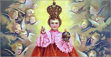 Immagine votiva del Gesù Bambino venerato a Praga