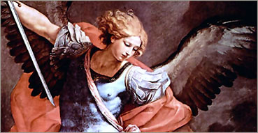 Angele Dei, Angelo di Dio. Nell'immagine: Guido Reni, San Michele arcangelo, 1635, Roma, chiesa di Santa Maria della Concezione