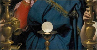 Jean Auguste Dominique Ingres, La Vergine dell'Ostia, 1854, Parigi, Musée d'Orsay