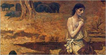 Il dono delle lacrime: Ad petendam compunctionem cordis. Nell'immagine: Pierre Puvis De Chavannes, Il figliol prodigo, 1872