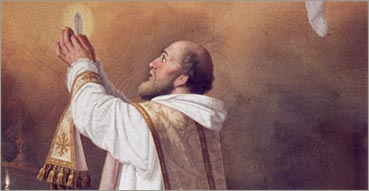 Giuseppe Rapisardi, San Giuseppe da Copertino in estasi, 1830, Catania, chiesa di San Francesco e l'Immacolata